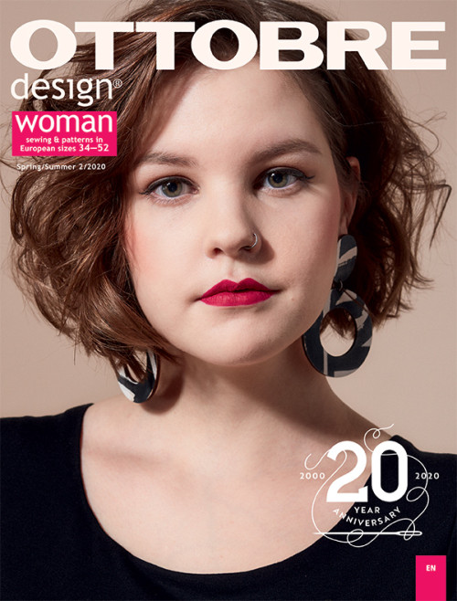 Siuvimo žurnalas Ottobre woman European sizes 2020/2