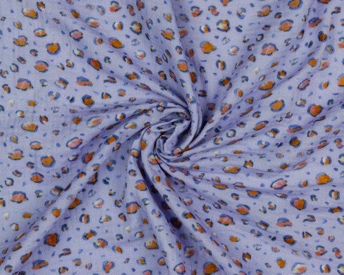 Muslin Leopard written in oil - 1