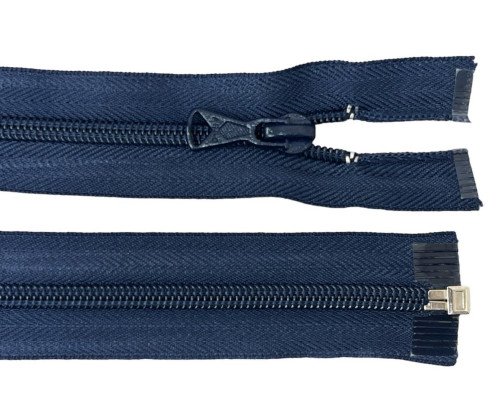 Spiralinis užtrauktukas 60cm Tamsiai mėlynas - 1