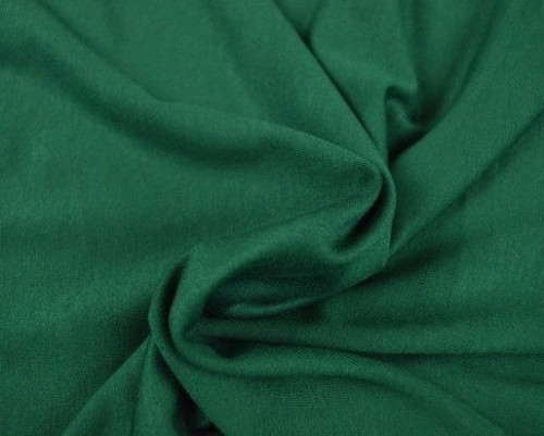 Viskozinis trikotažas (jersey) Tamsiai žalia - 1