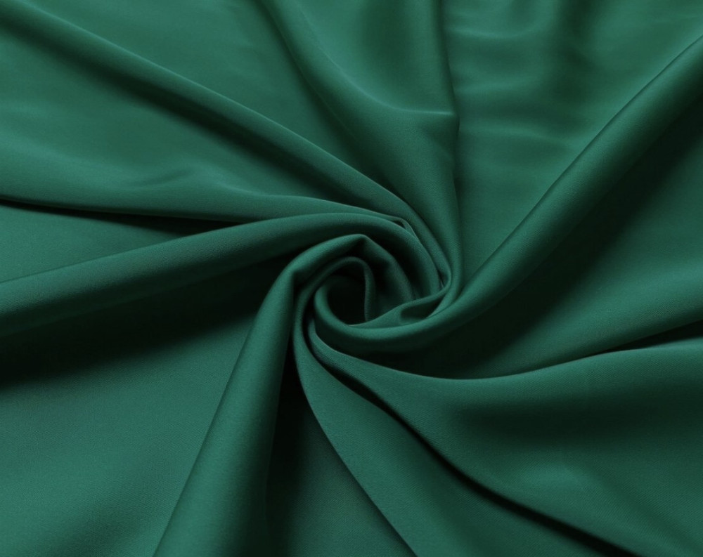 Artificial Armani silk is dark green - 1