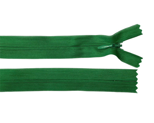 Hidden zip 50cm Green