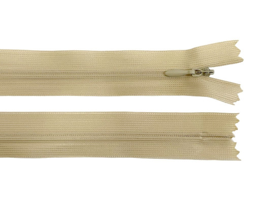 Hidden zip 50cm Light beige