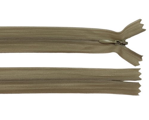 Paslėptas užtrauktukas 20cm Smėlio - 1