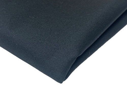 Thick cotton cloth Canvas Black - 1