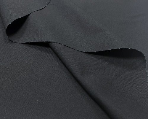 Thick cotton cloth Canvas Black - 2