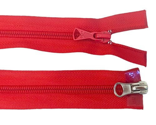 A large, spiral-shaped cap 65 cm Red - 1