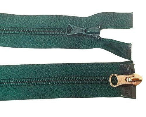 High-heeled, with a spiral case 80 cm Dark green - 1