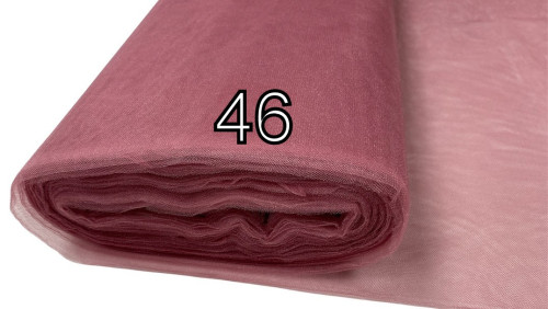 Solid tulle Dark ash pink | 3m width