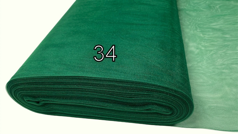 Solid tulle Green |3m width - 1