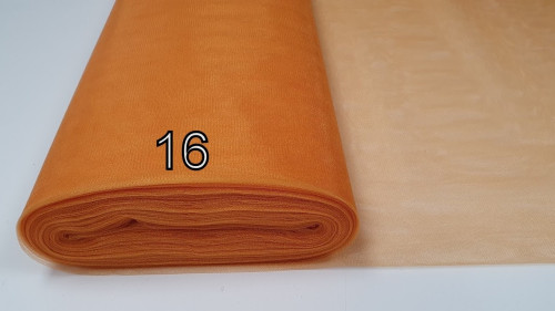 Solid tulle Orange | 3m width