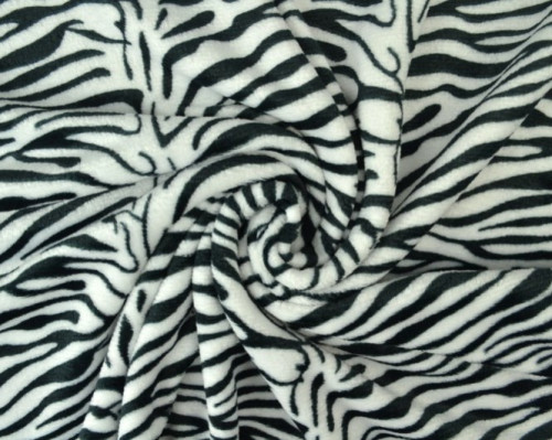 Fleece zebra - one