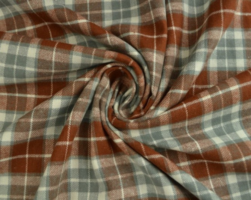 Finished flannel Copper - 1