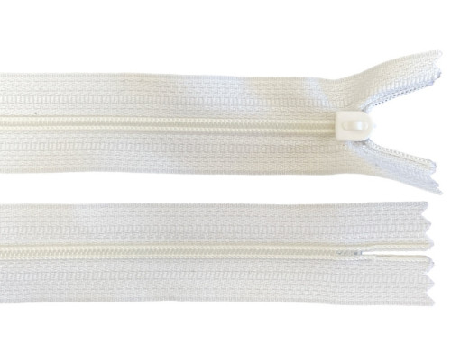 Zipper for bed linen 1m White