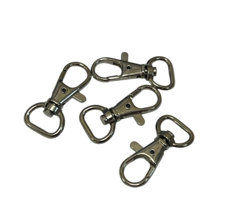 Metal carabiner 15mm | Nickel