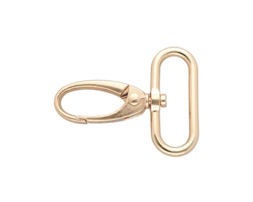 Metal carabiner 20mm | Gold