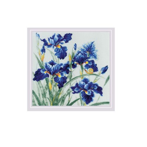 Sewing set Blue iris - 1