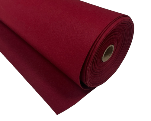 Measurable felt (felt) 1,5mm Bordeaux