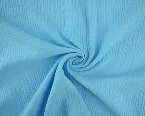 Muslin Aqua blue - 1