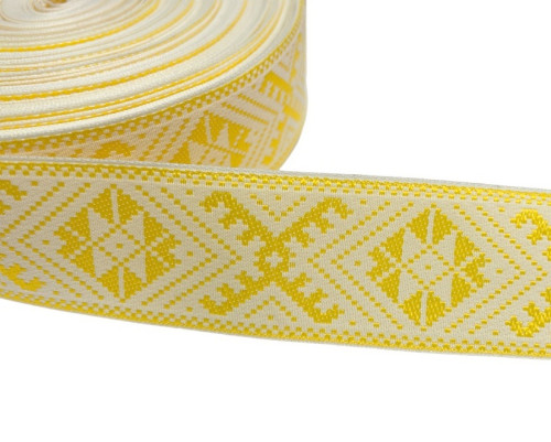 National tape 33mm Yellow lettering - 1