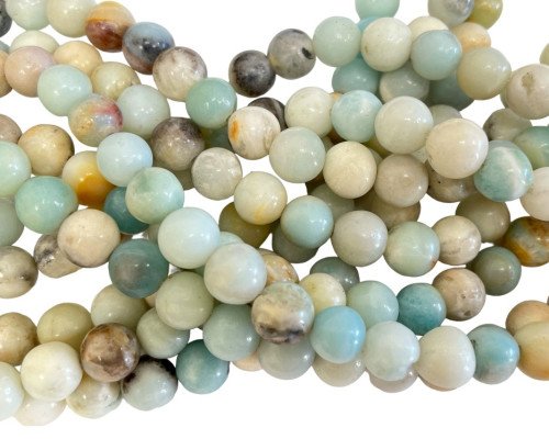 Akmens karoliukai 8mm Amazonitas - 1