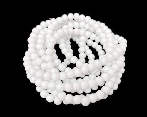 Stone Beads 6mm Onyx white one