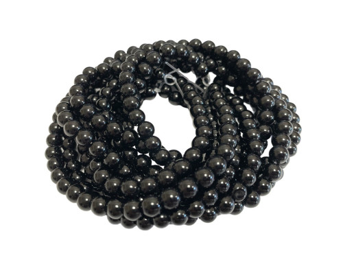 The stone beads are 12mm onyx