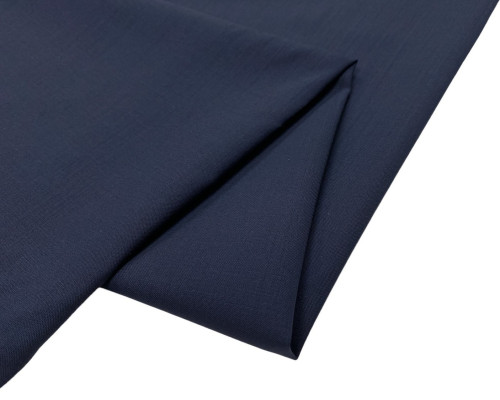 Wool cloth Dark blue - 1