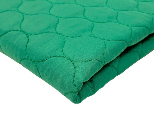 Quilted, reversible jacket fabric Green