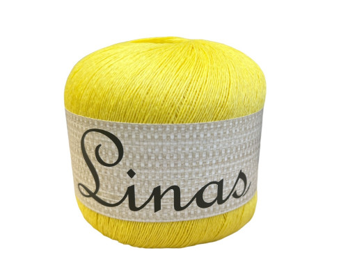 Linen yarn 100gr Yellow | 318