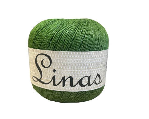 Linen yarn 100gr Green | 475