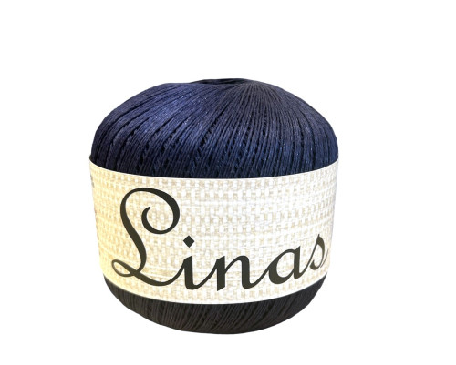 Linear thread 100 grams dark blue