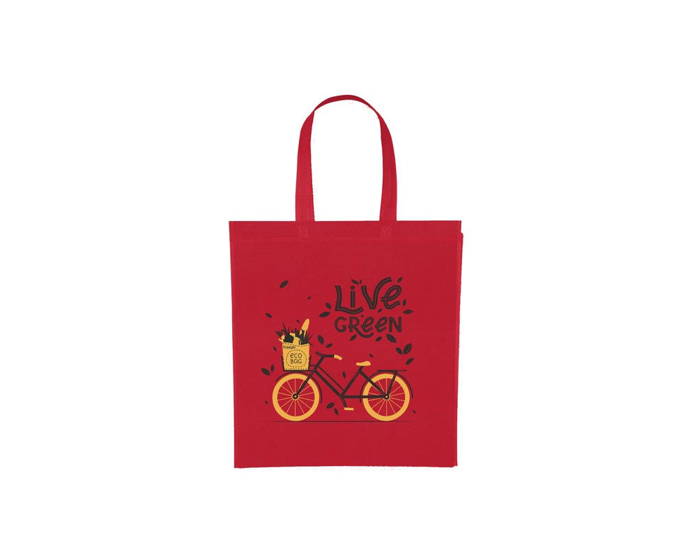 Organic shopping cart Red - 1