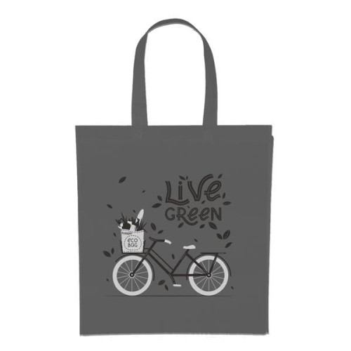 Green shopping cart Grey - 1