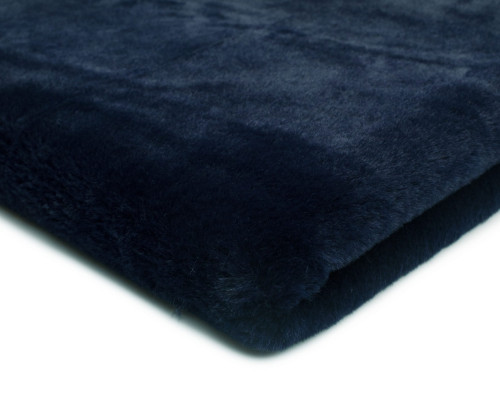 Artificial fur 1 dark blue