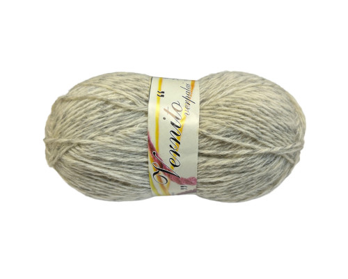 Vernitic yarn Light grey orange - 1