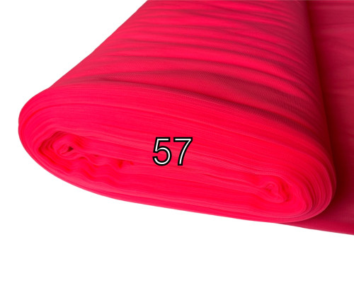 Soft tulle Neon pink | 3m width