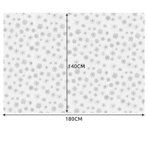 Christmas table Snowflake 260x140cm - 1