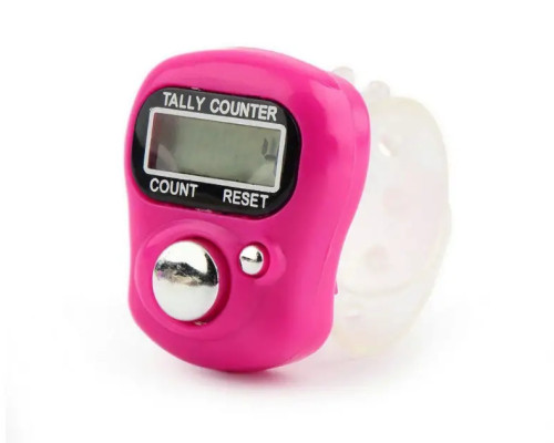 Digital knitting row counter