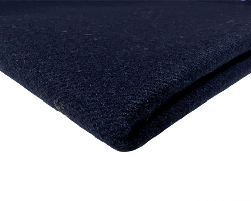 Wool cloth Dark blue - 1