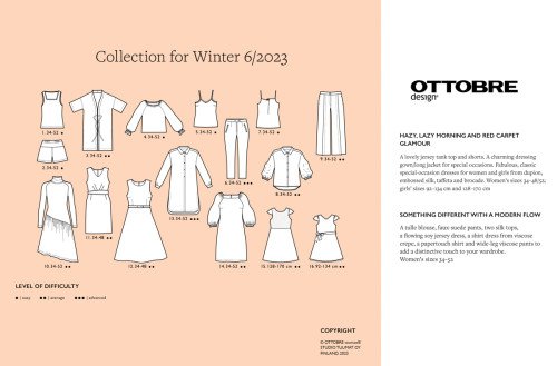 Siuvimo žurnalas Ottobre woman 2023/6 - 1