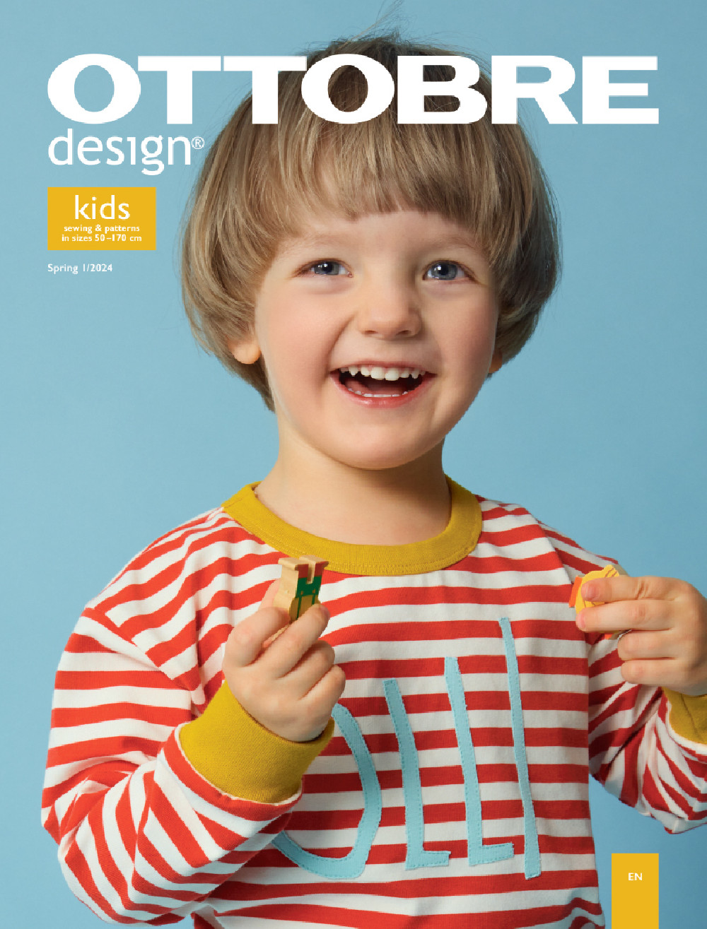 Sewing magazine Ottobre kids 2024/1 - 1