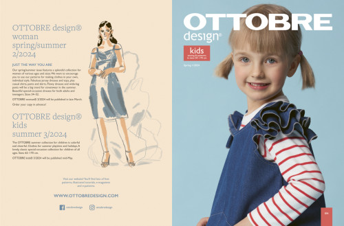 Sewing magazine Ottobre kids 2024/1 - 1