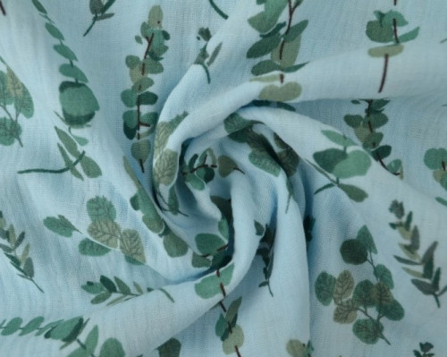 Muslin Branches in light blue - 1