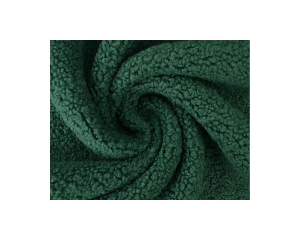 Teddy cloth Dark green 350g/kv.m. - 1