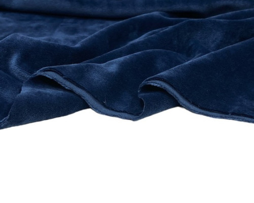 Soft Velour dark blue one