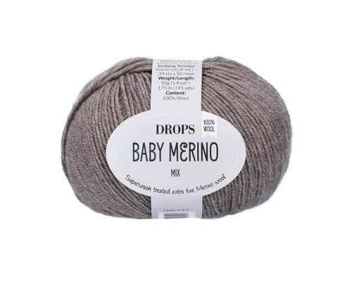 Drops baby merino 57 Pilkai smėlio - 1