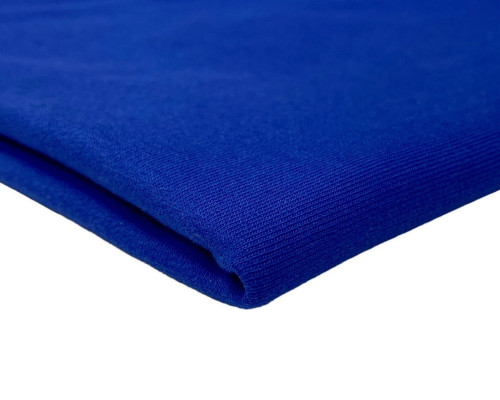 Knitted fabric Cornflowers blue 270gr/kv.m.