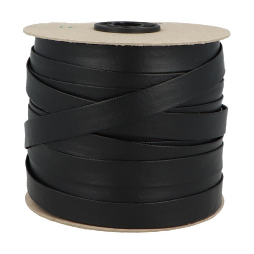 Leather canting strip 15mm Black