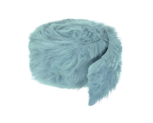 60 millimeters of synthetic fur strip